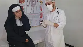 Virginal nun loses her cherry to a skilled gynecologist