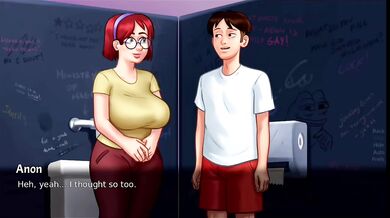 She knew what her big tits and ass would do to me Cartoon Hentai