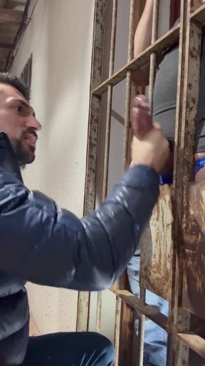 Hot Daddy Sucking Stud Massive Cock and Nuts 3 Times