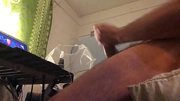 Thick-dick JO final strokes and cumshot