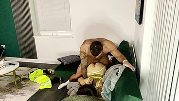 Plumber gets Seduced by Blonde Teen Uni Student