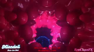 3D waifu enjoys her new MLONDOLL sexdoll