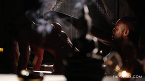 MagnifiScent! Sensual Interracial Session with Miss Sally &amp; Dimitri Shadow for SinfulXXX