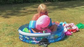Inflatable fun in the garden part 2