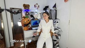 Gassy and Desperate to Fart in the office C4SHalloween25