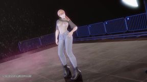 [mmd] Gwsn - I Cant Breat Kasumi Sexy Striptease Doa Uncensored Hentai