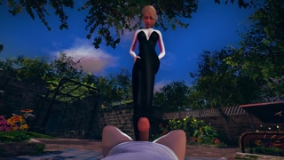 Gwen Stacy footjob