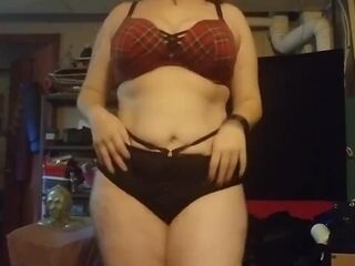 Emo hotty undresses her suit off for u