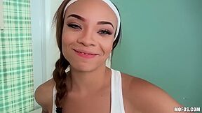 Stunning Ebony Teen 18+ Heart-stopping Adult Clip