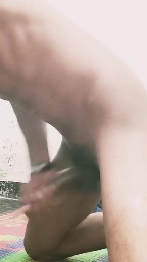 Doggy style, take a big cock.  Indian Straight Boy Hard   Clip 2