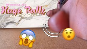 Table Shakes after Dropping my Huge Saline Balls on it | Vienna Xtreme
