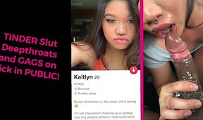 Amateur Asian Tinder date deepthroats in backseat!