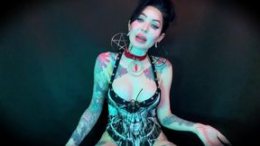 Locked and Loaded: an Anal Offering to the Dark Lord- Locktober, Blasphemy, Anal, Chastity Task