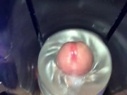 Fast Cum Challenge From Flaccid To Hard To Cumming Using My New Leten Thrusting-Pro Male Masturbator