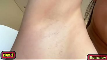 10 DAYS ARMPITS GROW HAIR EVOLUTION VIDEO