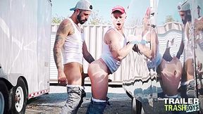 TRAILERTRASHBOYS Bryce Hart And Romeo Davis Raw Breed Hard