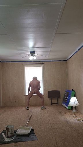 Taking a break from painting my house and fooling around.