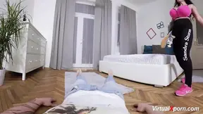 Monster boob milf Sandra Sturm rough POV fucked