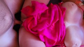 Milf with big tits was filled with cum by a friend of her stepson