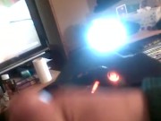 when porn's on, phallic erections happen... hope you enjoi