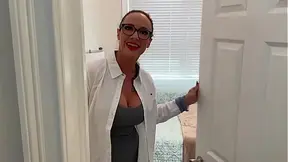 The Unethical Therapist Sucks Clients's Dick to Help Him Feel Less Stressed