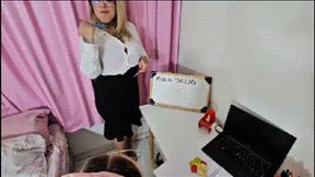 KISSING CLASS - TEACHER VICTORIA DIAS - FULL VERSION IN FULL HD - NEW AUGUST 2025