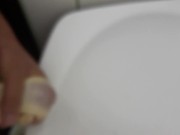 I almost tore it up when I cum in