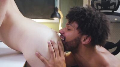 Newbie Twink Colleague Flip Fucks BIG Cocked Hunk - NextDoorStudios