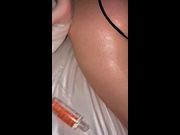 Horny German Girl Gets Her Tight Pussy Fisted Until She Cums