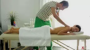 Dinara Gets The Massage Of Her Life