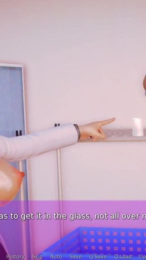 Emotional moment from &quot;Doctor and Student Sex ( Waifu Academy - Rachel )&quot;
