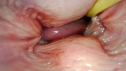 POV Pussy Cam Shows Creampie Cunt Getting Blasted with Jizz