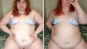 Bloated BBW Burps With and Without Soda