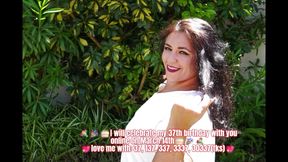 My birthday 37 on March 15th but I will celebrate on 14 th March