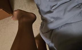 Pantyhose Foot Fetish Tease