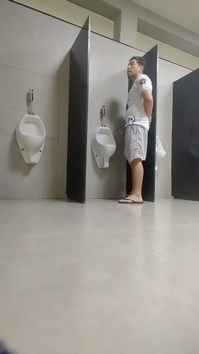 I Showed off in the Supermarket Bathroom and Almost Got Caught by Security.