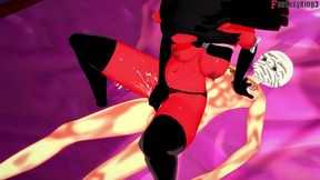 meru the succubus having fucking hard - red pov - full & pov on sheer & ptrn: fantasyking3