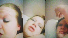 getting face fucked as i beg my husband for more dicks to help him fill all my holes. covering his face in cum. i couldn t stop begging for him to keep eating that fat pussy