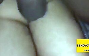 Big Black Cock Barebacks Latin Amateur for Creampie Booty