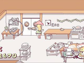 Futa Di Funghi FUTANARI Comics Game Ep.1 giving then t-girl cum as specific sauce in the restaurant !