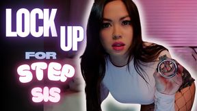 Step-Sis Locked Me Up: ThePrincessLuxy Cages Gooner Virgin Step-brother & Prepares him for College Sexual Rejection with Cuckold and Tease & Denial
