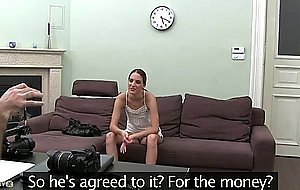 Lien showing off her body