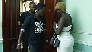 Fellatio Group Sex With Busty African Women