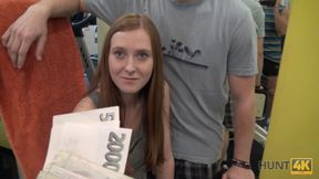 HUNT4K. Cuckold for cash permits hunter to fuck his GF
