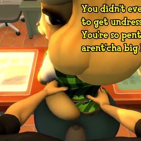 Isabelle Assjob (furry Sex)