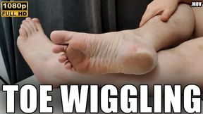 Toe Wiggling - Full HD 1080p - MOV - KingMarti