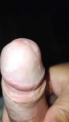 Close up Slow Motion Early Morning Wank and Cumshot