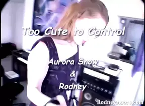 Vintage Snow Gapes WIDE open Pussy