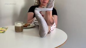 Sexy Fees and Wrinkled and Dirty Soles of the Empress Bella Sadic Dirty