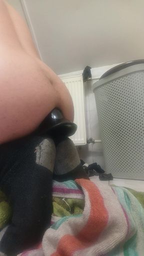 Big dildo in the ass
